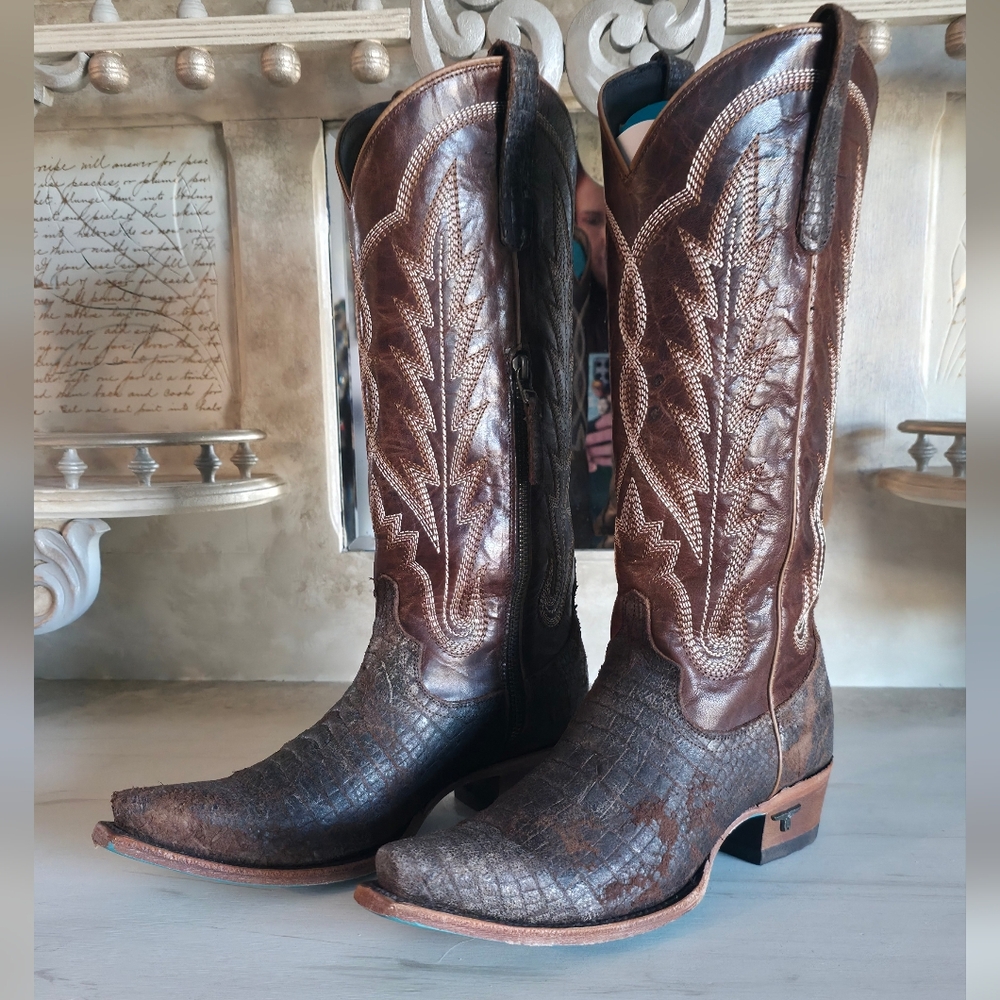Lane Skylight Boots Women's Size 9 Brown